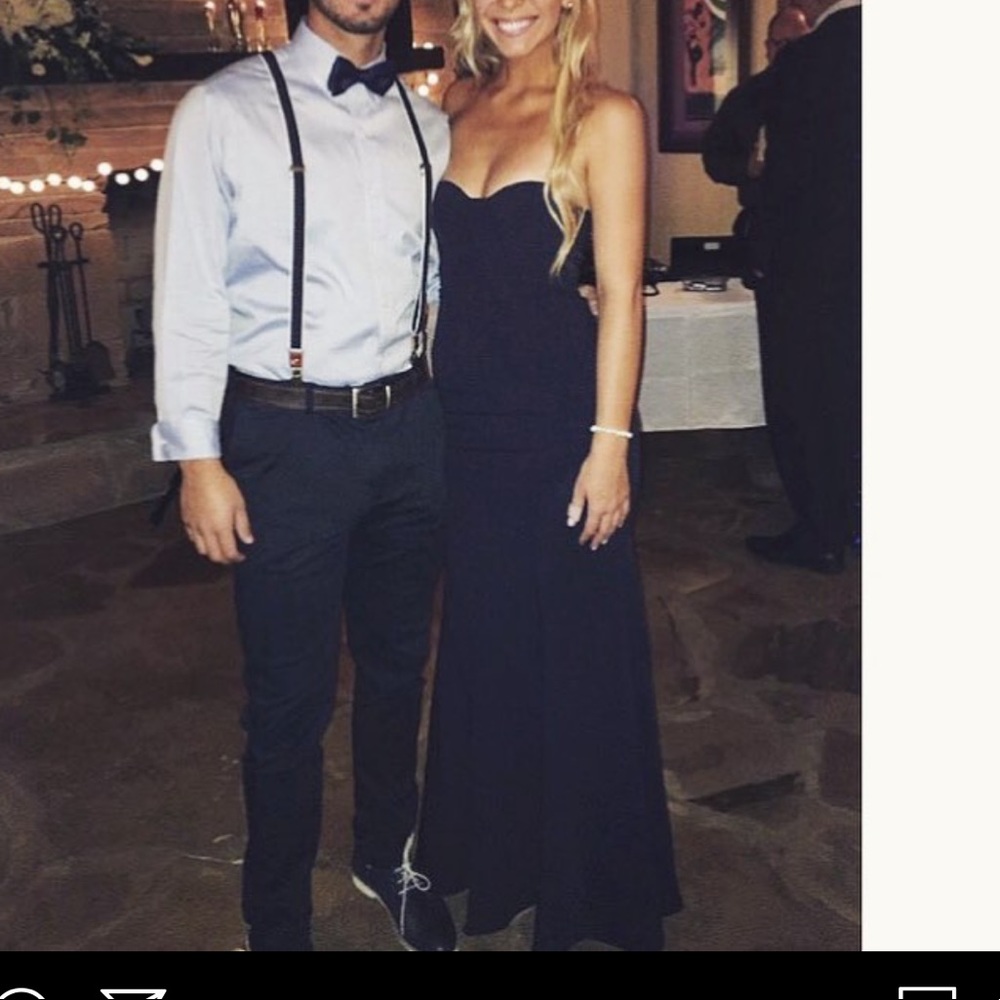 Navy blue Maxi (worn as maid of honor once)